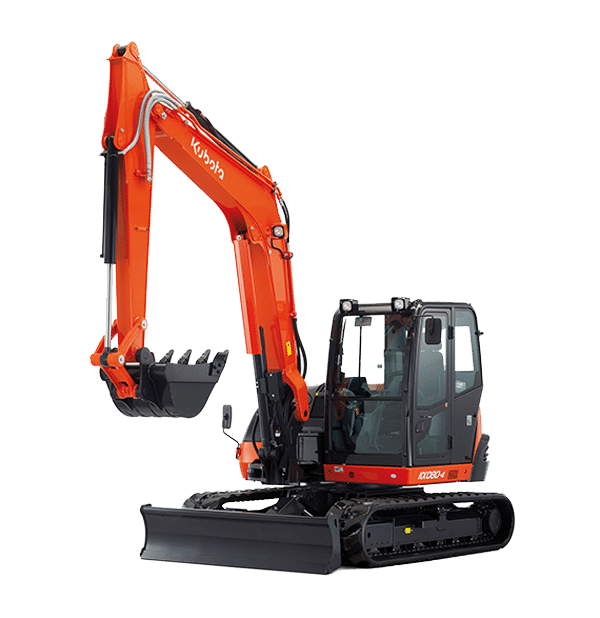 Kubota KX080-4. 8ton digger