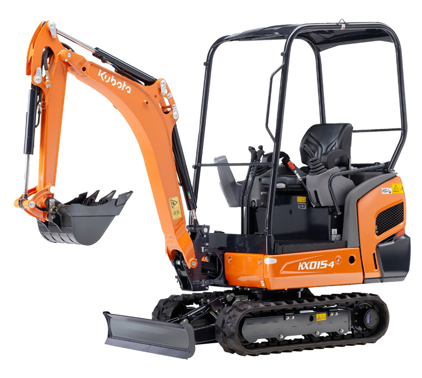 Kubota KX015-4-1 1.5t digger