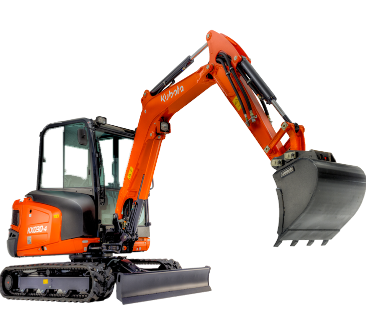 Kubota KX030-4 3t digger